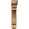 Ekena Millwork Olympic Craftsman Smooth Bracket w/ Offset Brace, Western Red Cedar, 7 1/2"W x 40"D x 40"H BKT0806X40X40OLY04SWR - alternate 2